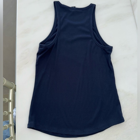 Signature Rib Tank- Blue - Picture 3 of 3